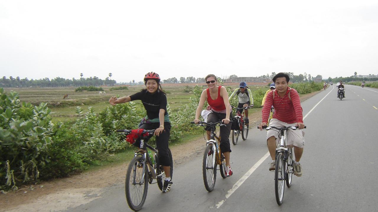 Cycling in Cambodia