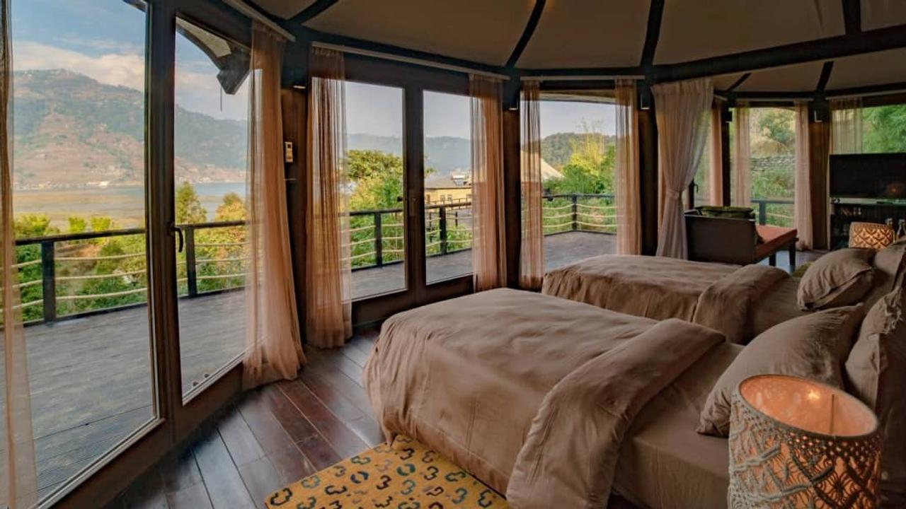 Talk about a room with a view!
