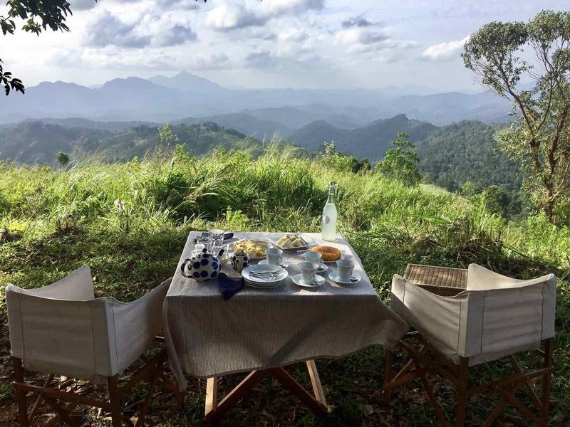 Ashburnham High Tea in the hills in Sri Lanka