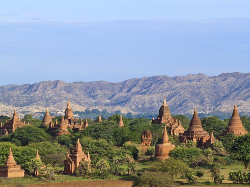 Bagan temple view