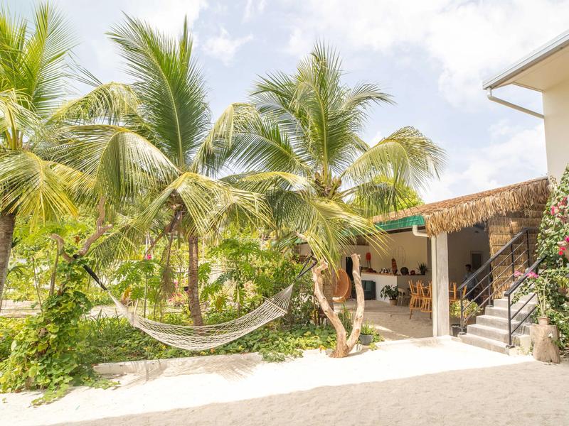 Villas on the sand at Tranquila Maldives