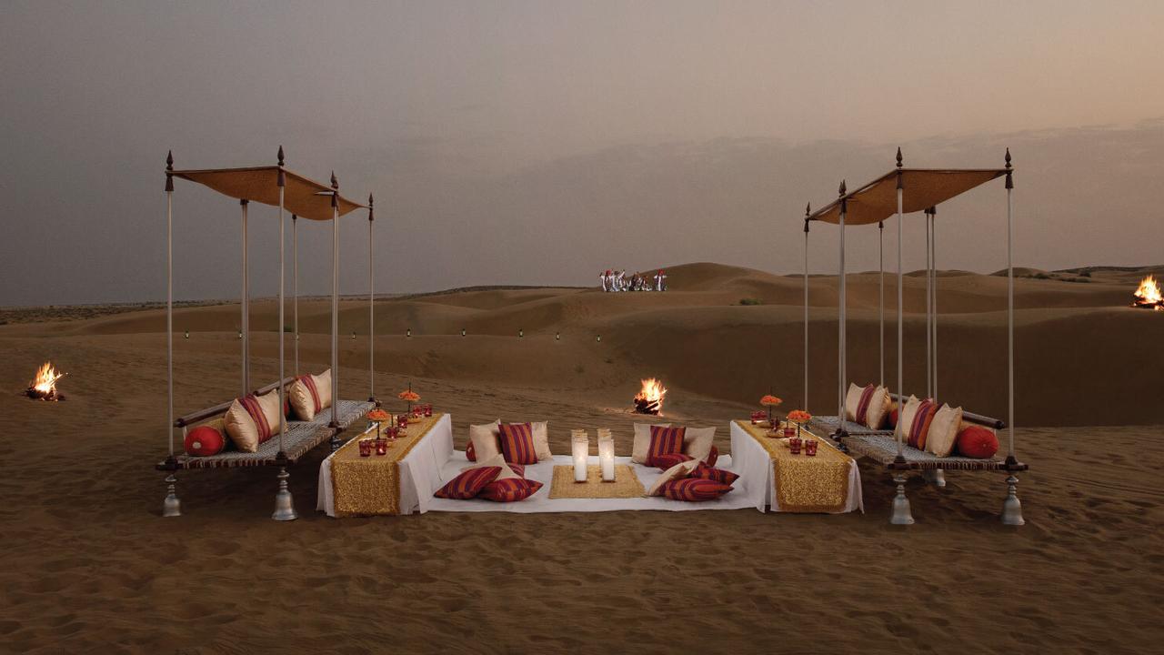 Dining in the dunes