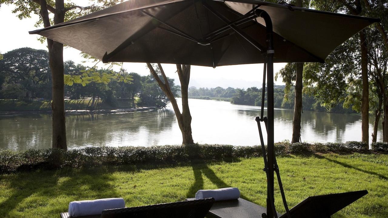 Sunloungers by the River Kwai