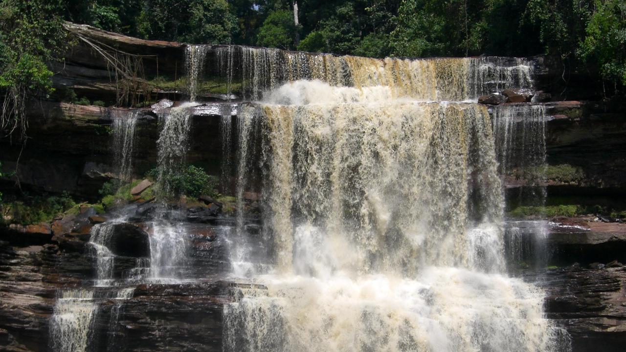 borneo waterfall