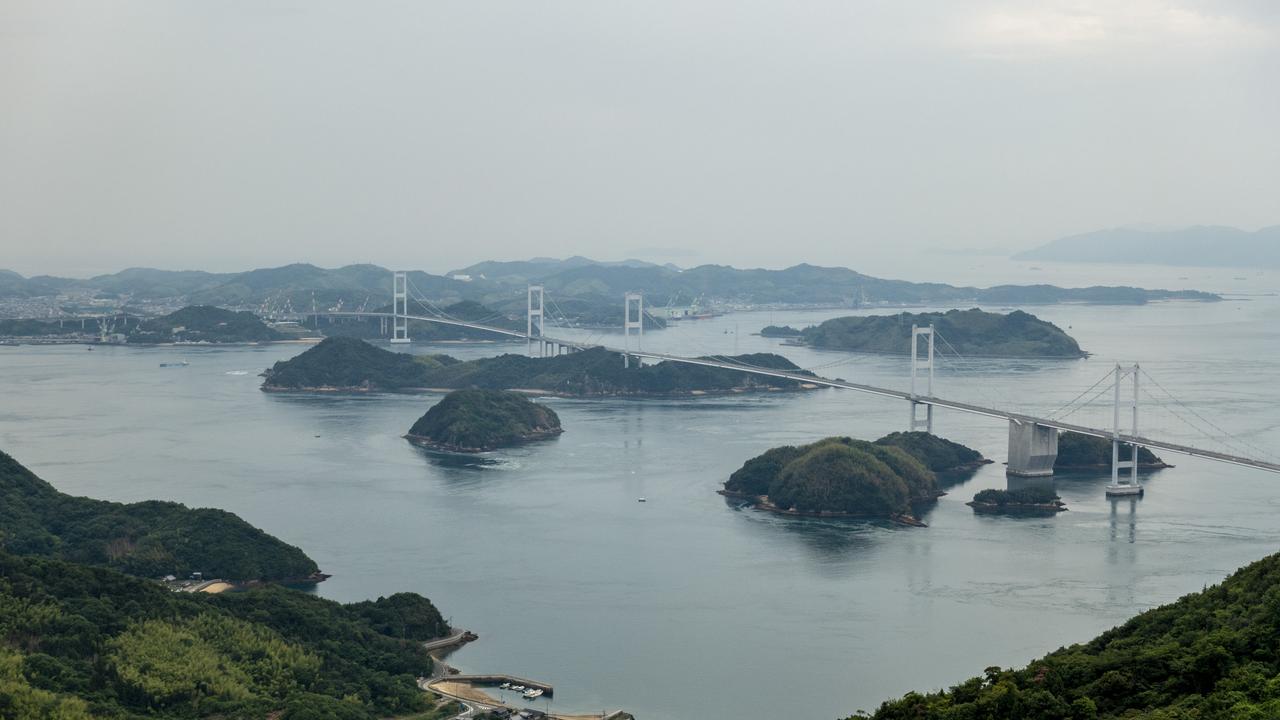 the Shimanami Kaido - islands