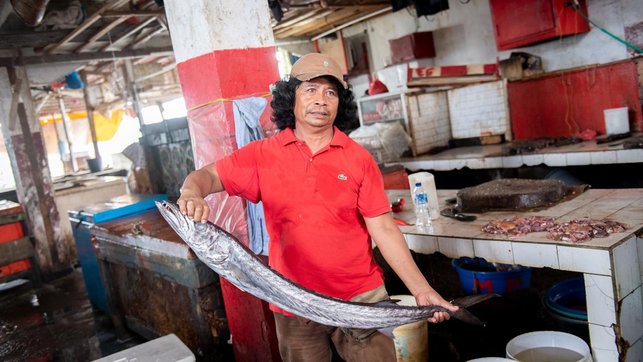 Fishmonger in Ambon