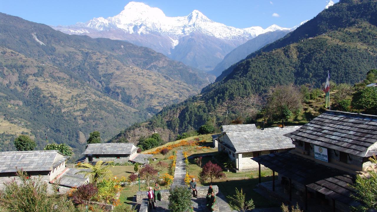Spectacular views from Gurung Lodge