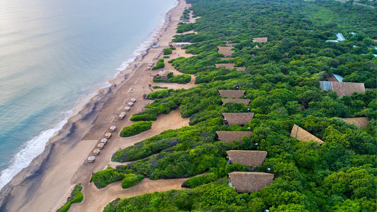 Jungle Beach aerial view