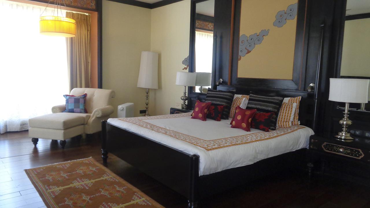 Luxury double room at Taj Tashi