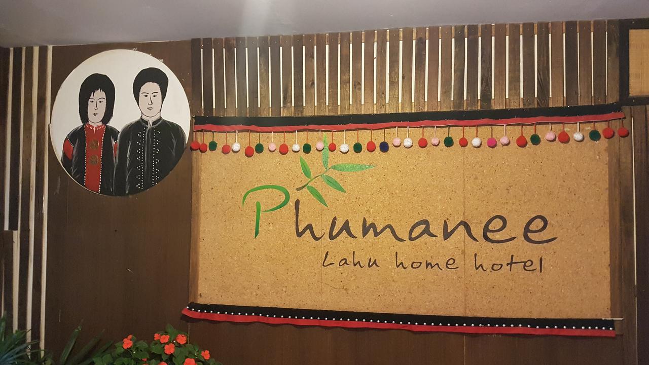 Sign for Phumanee Lahu Home Hotel
