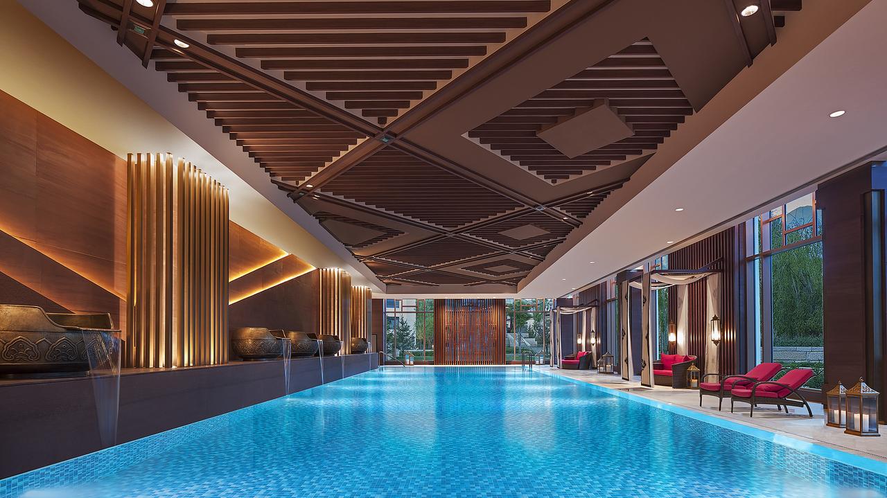 Indoor pool at Shangri La Hotel Lhasa
