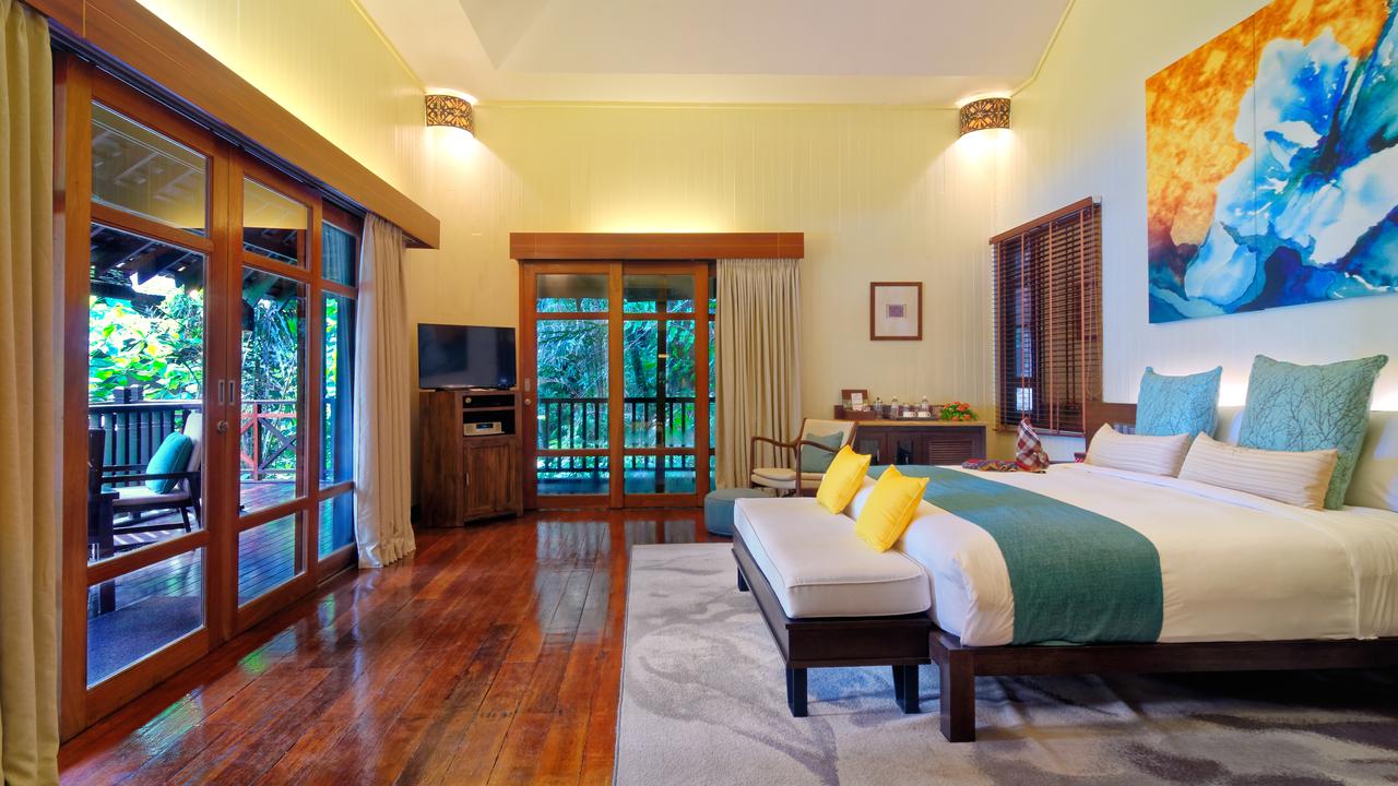 Bedroom at Bungaraya Resort