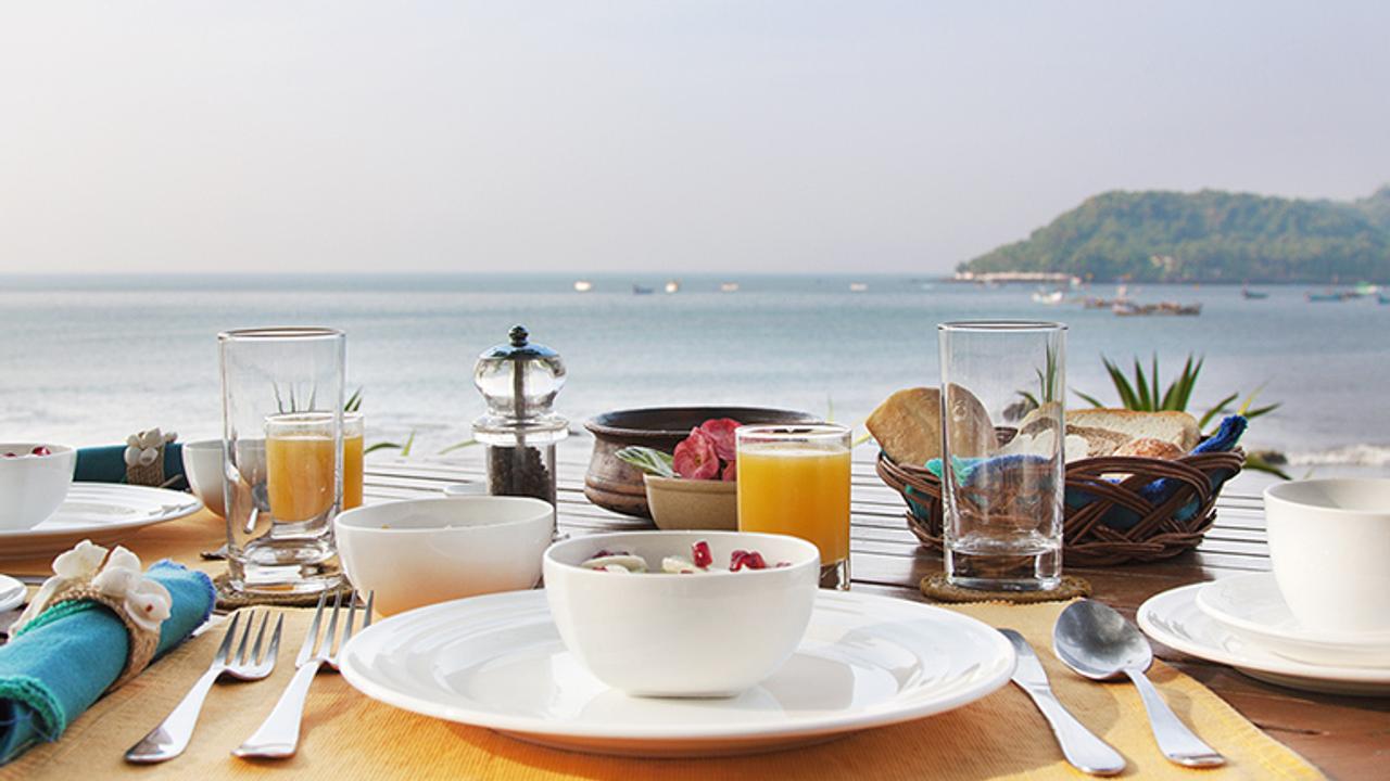 Breakfast at Ahilya by the Sea
