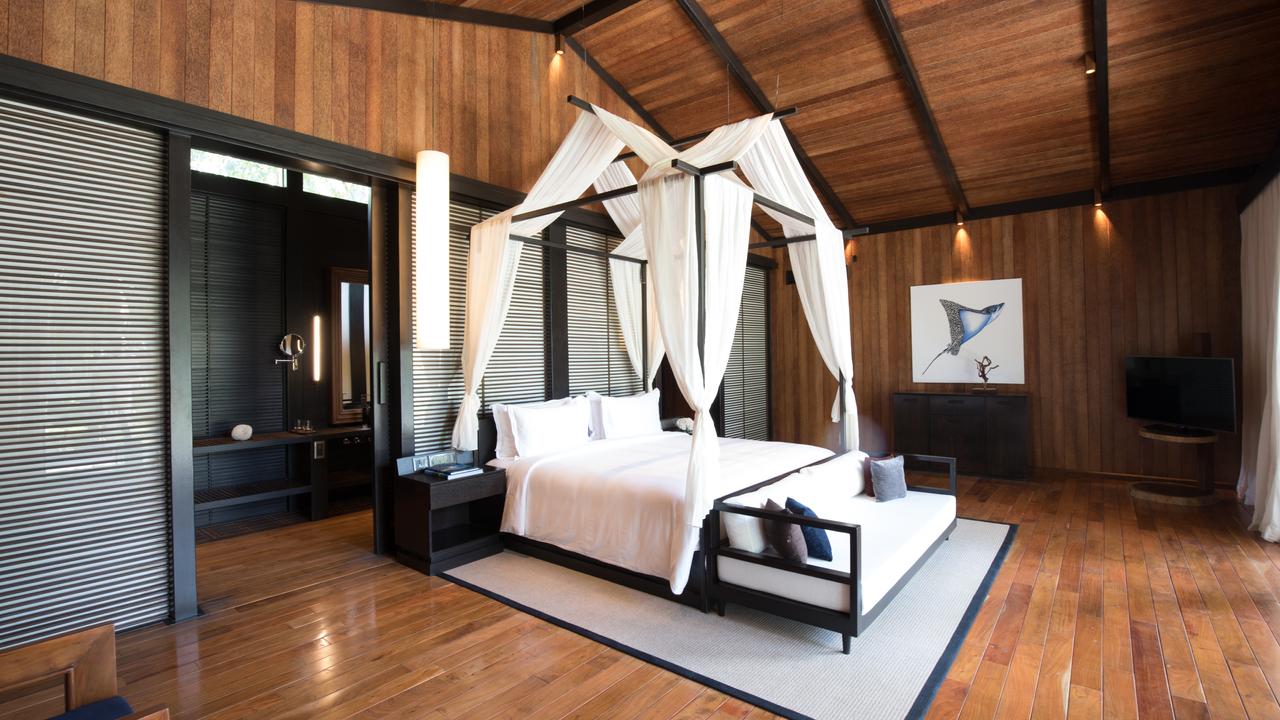 Bedroom at Taj Exotica Andamans
