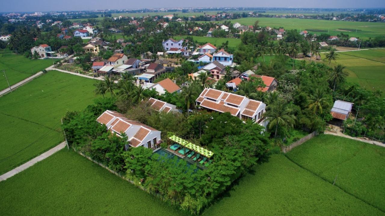 Aerial shot of Hoi An Chic