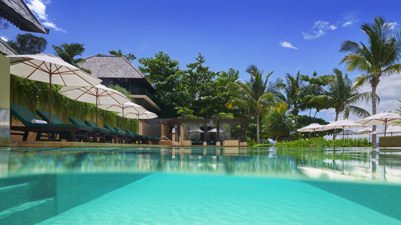 Swimming pool at Gaya Island Resort