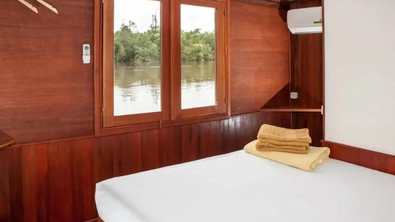 Cabin on Wow Borneo boat