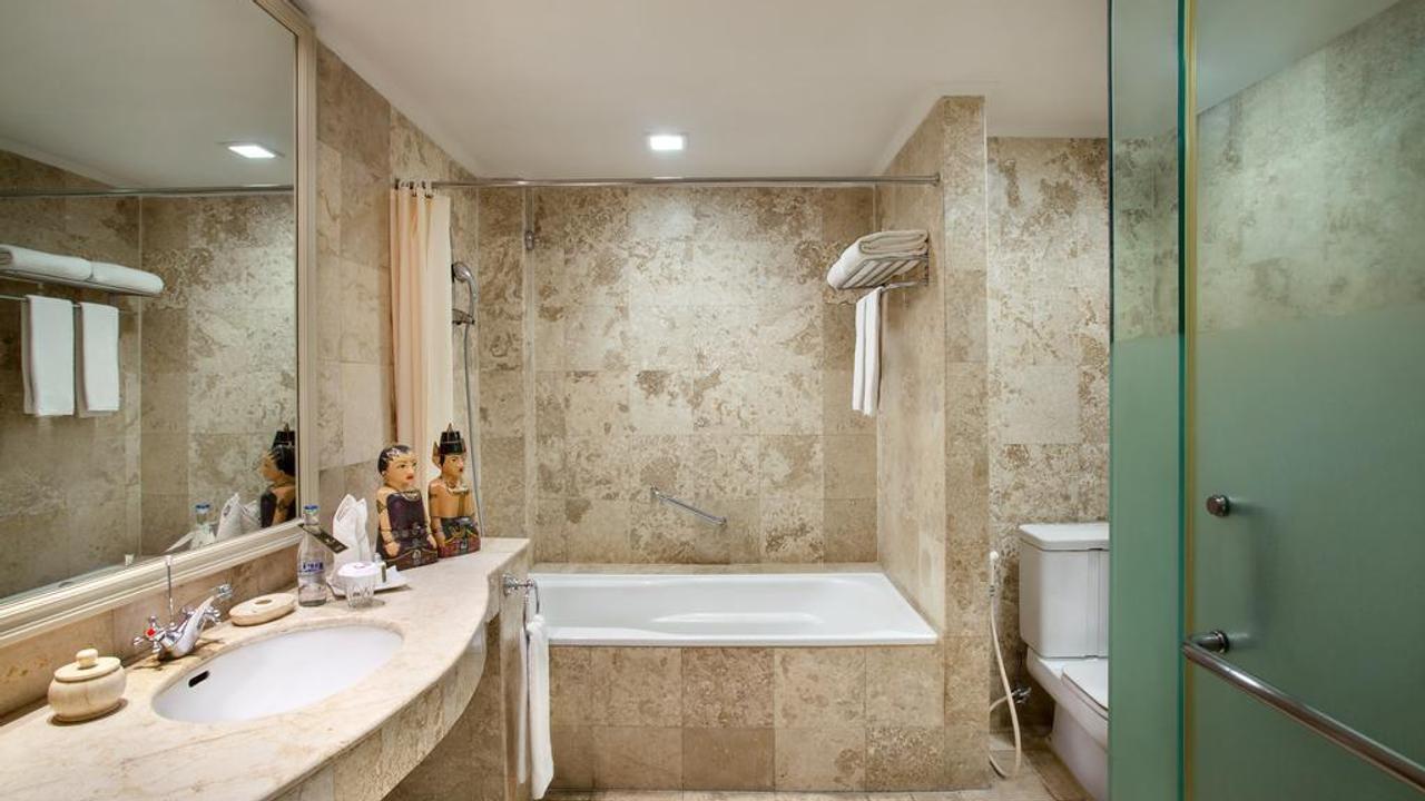 Bathroom at The Phoenix Hotel Yogyakarta