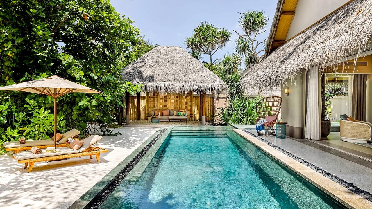 Villa with pool at Joali Maldives