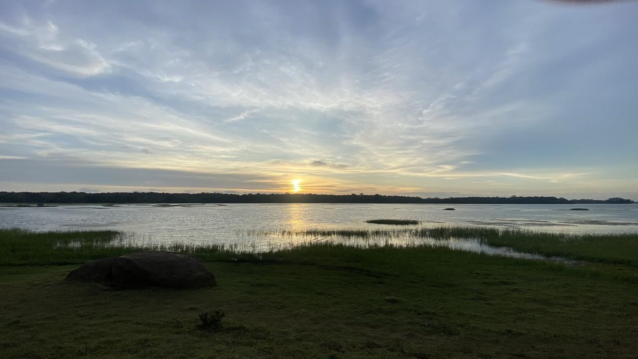 Sunset over Wasgamuwa National Park