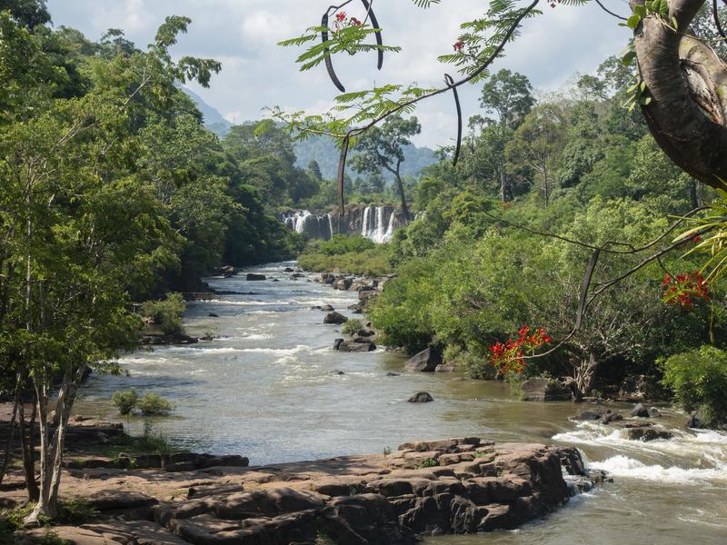 The Bolaven Plateau waterfalls