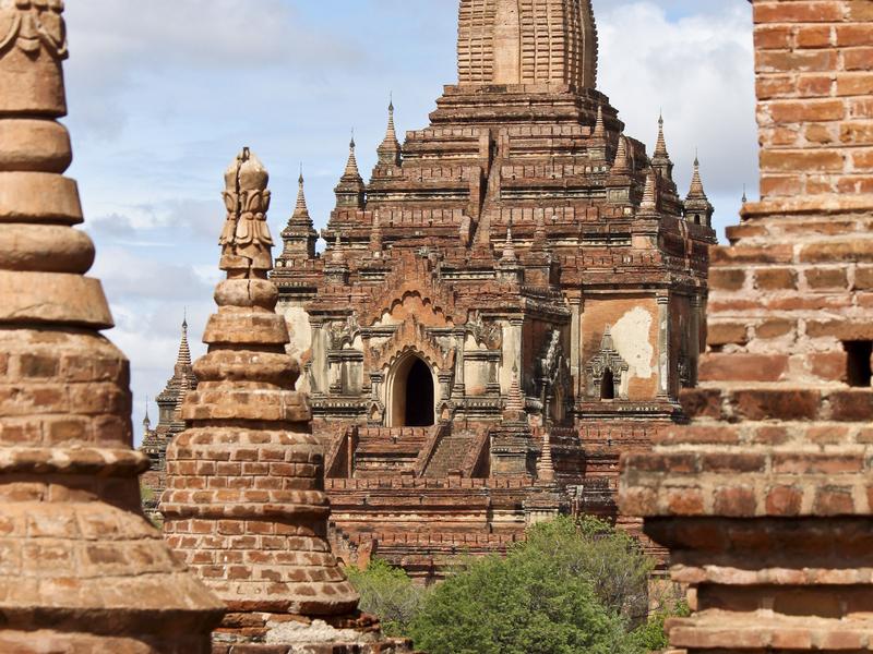 Bagan temple up close