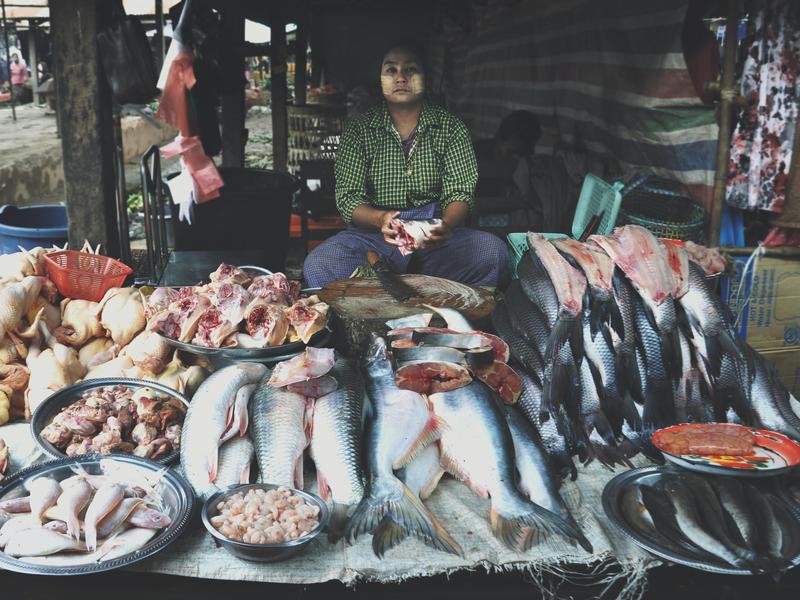 Burma seafood