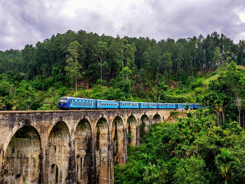 Sri Lanka tea train