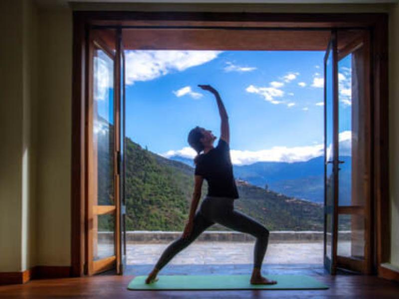 Yoga at the Bhutan Spirit Sanctuary