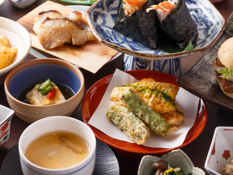 Japanese food at Celestine Hotel Kyoto