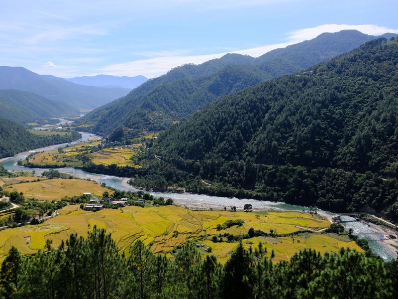 Green valleys and rivers