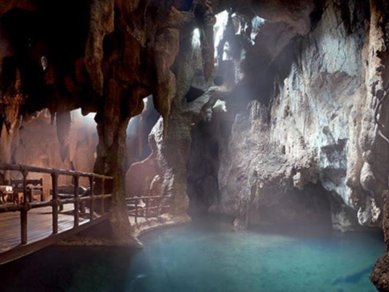 Cave springs at The Banjaran Hot Springs Retreat